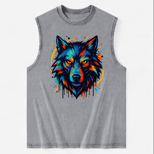 Alpha Wolf Leader  - Vintage Washed Tank