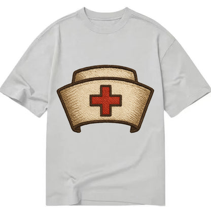 Nurse Cap  - Classic T-shirt - Grey