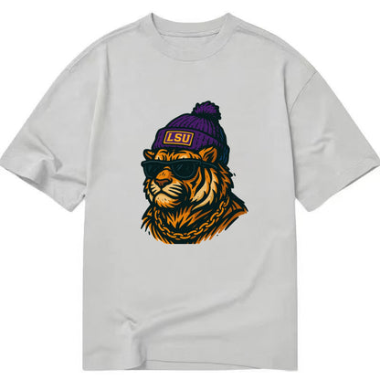 LSU Mike Tiger - Classic T-shirt - Grey