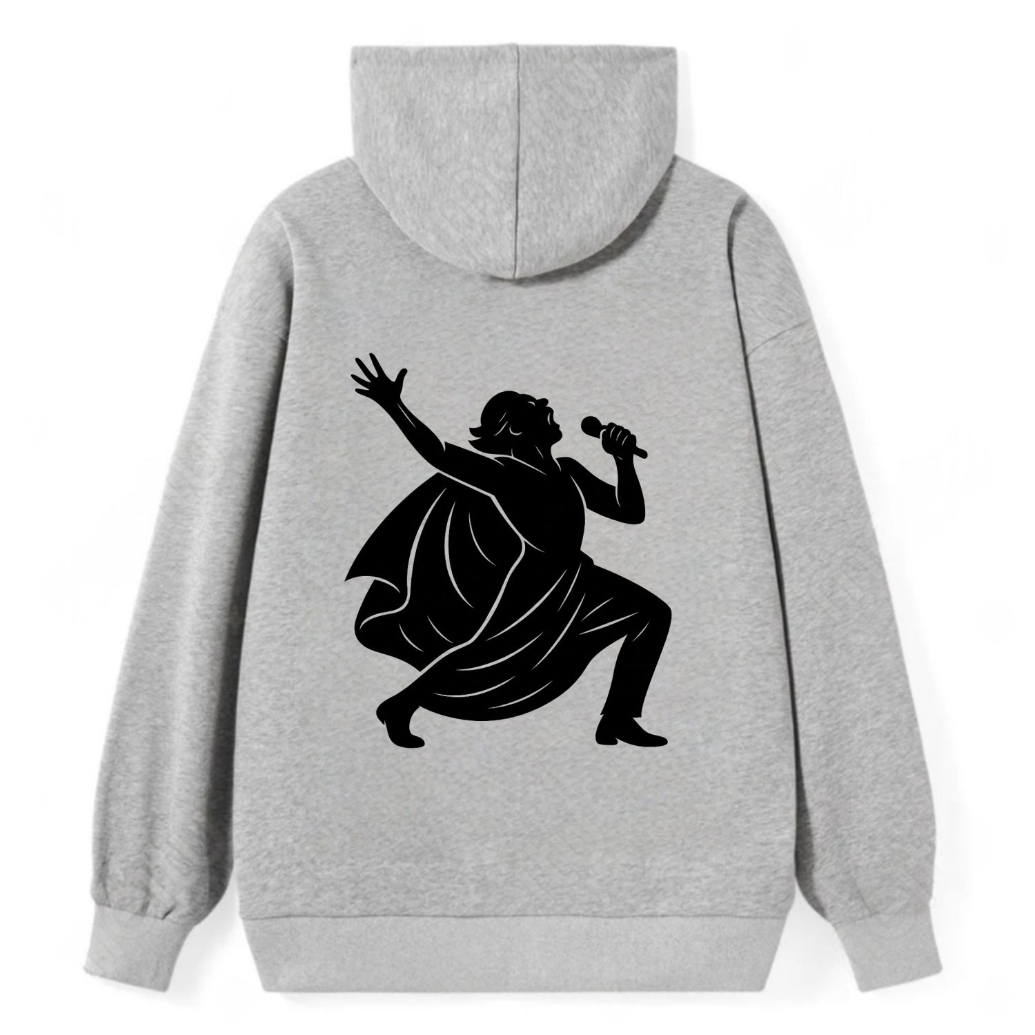 Opera singer powerful finale - Classic Pullover Hoodie - Grey