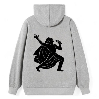 Opera singer powerful finale - Classic Pullover Hoodie - Grey