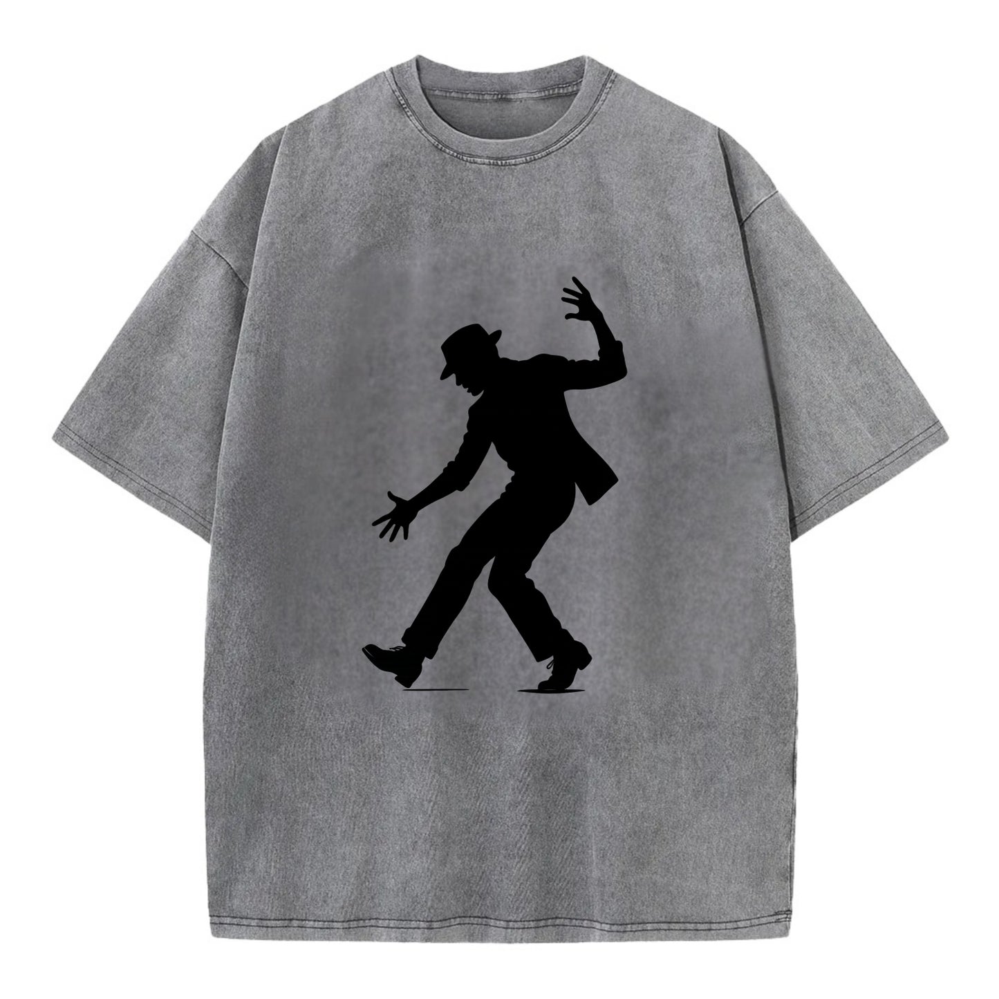 Tap dancer dramatic step - Vintage T-shirt - Grey