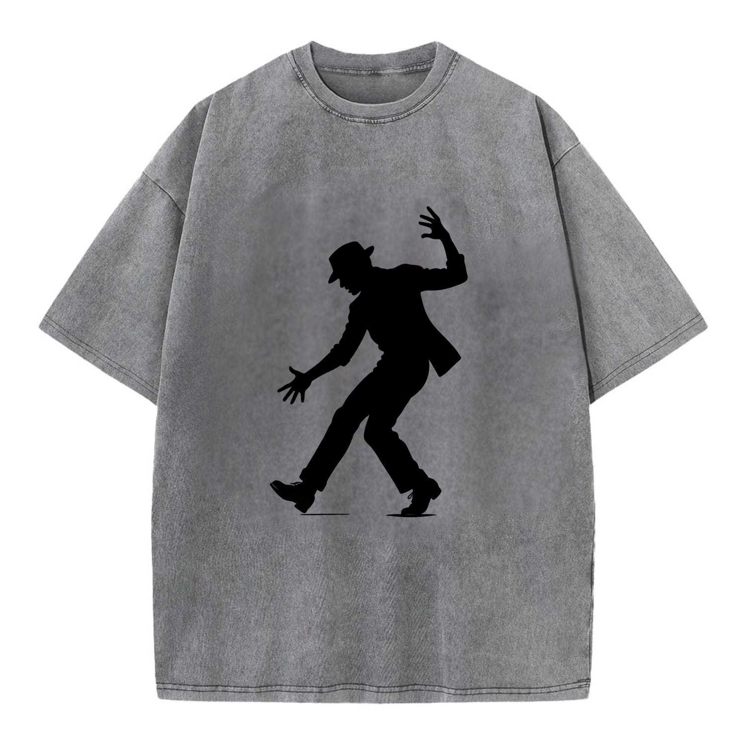 Tap dancer dramatic step - Vintage T-shirt - Grey