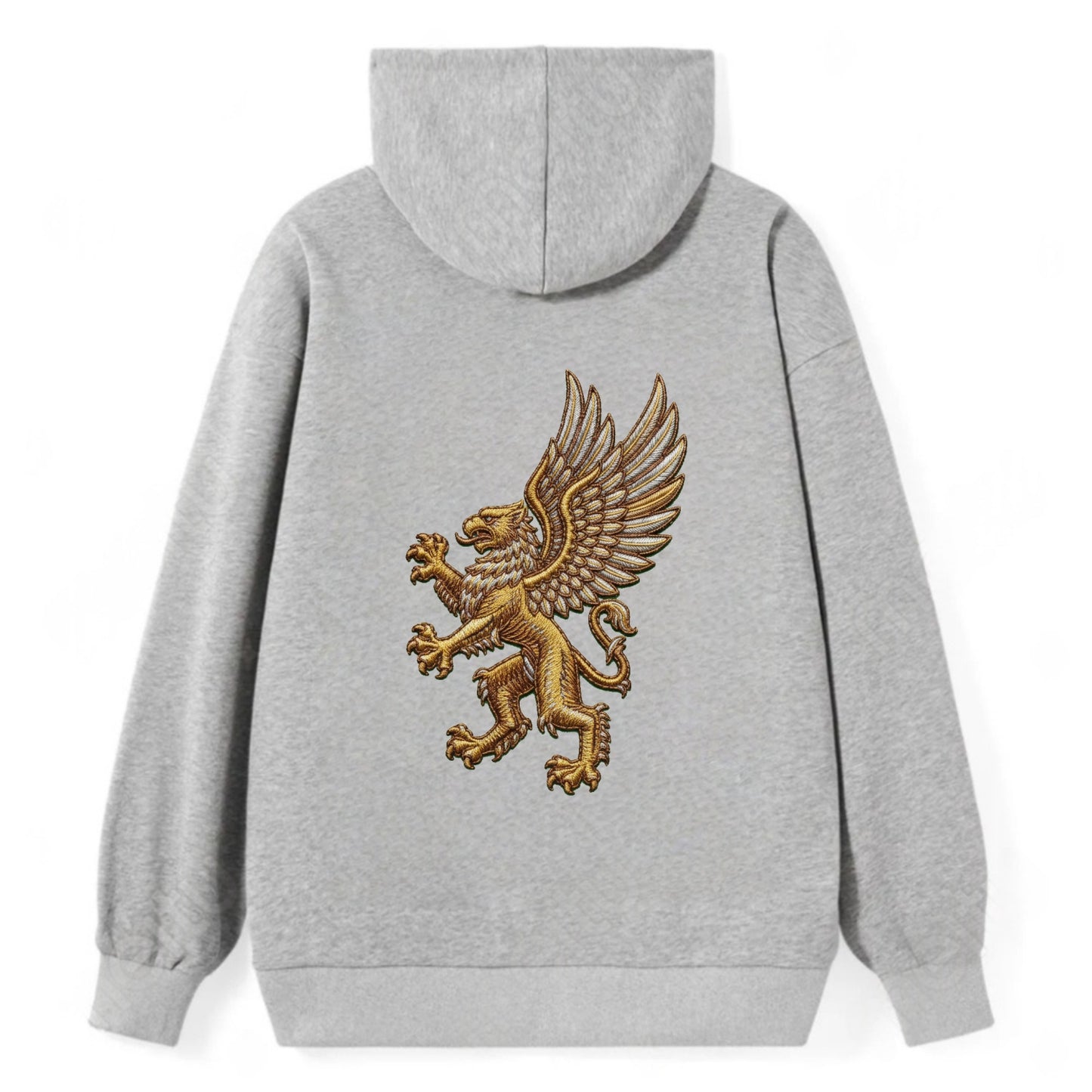 Griffin - Classic Pullover Hoodie - Grey