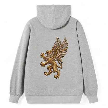 Griffin - Classic Pullover Hoodie - Grey