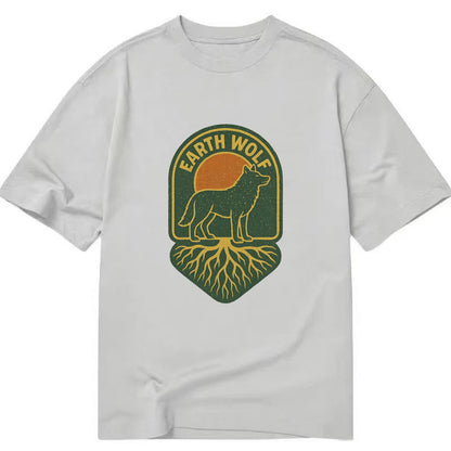 Earth Wolf Roots  - Classic T-shirt - Grey