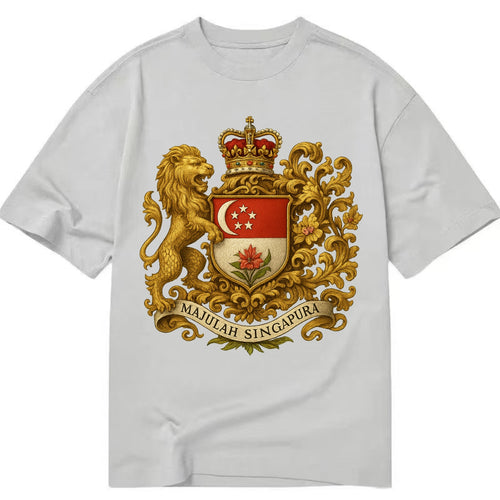 Singapore Merlion Emblem  - Classic T-shirt