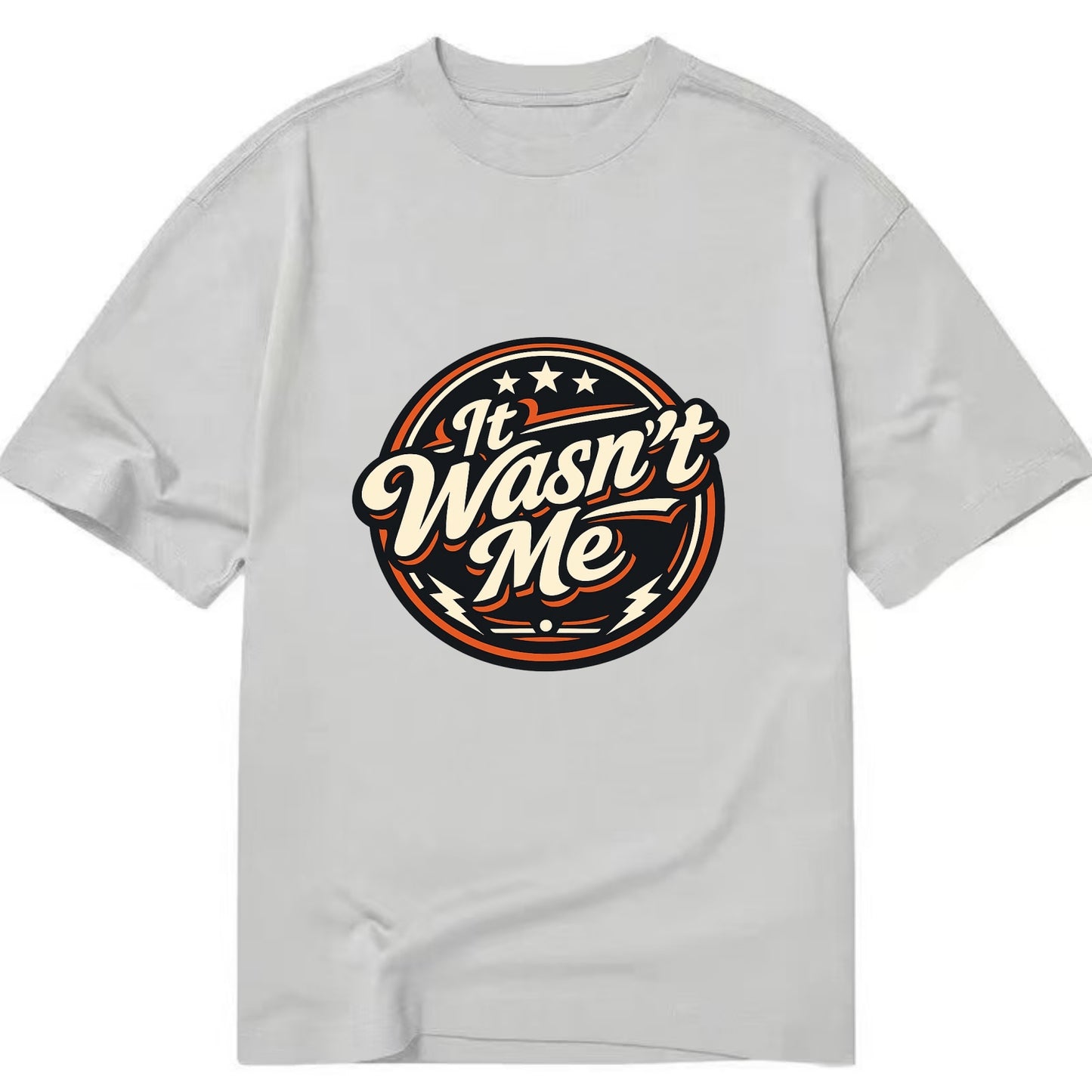 Unapologetic Rebel Emblem - Classic T-shirt - Grey