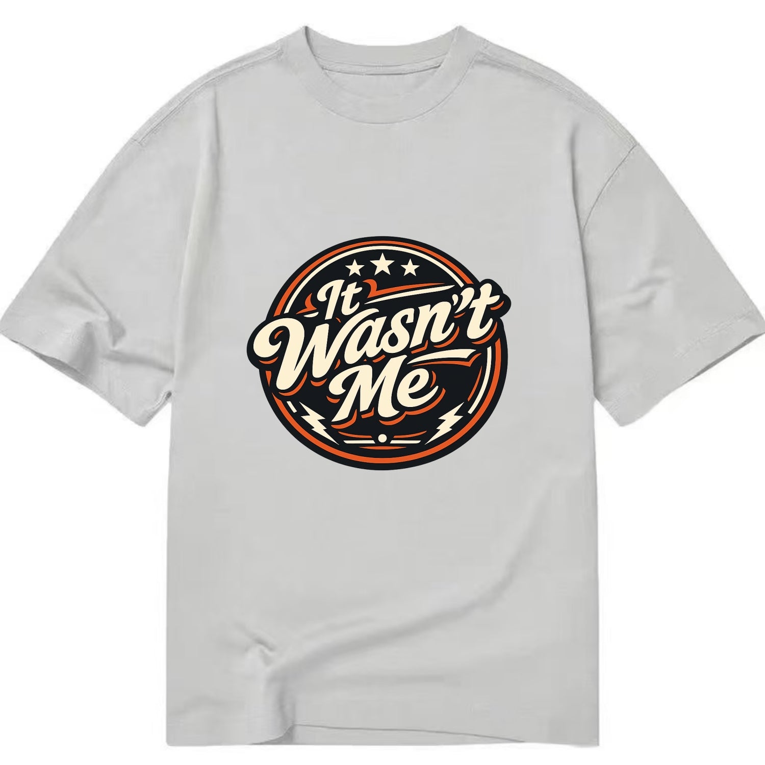 Unapologetic Rebel Emblem - Classic T-shirt - Grey