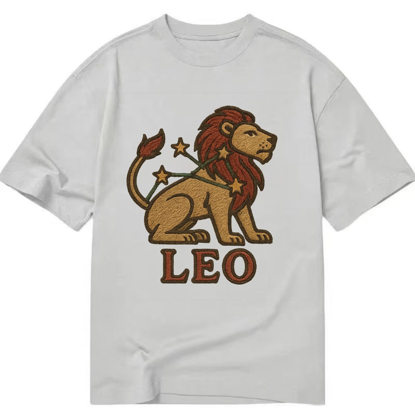 Leo Lion  - Classic T-shirt - Grey