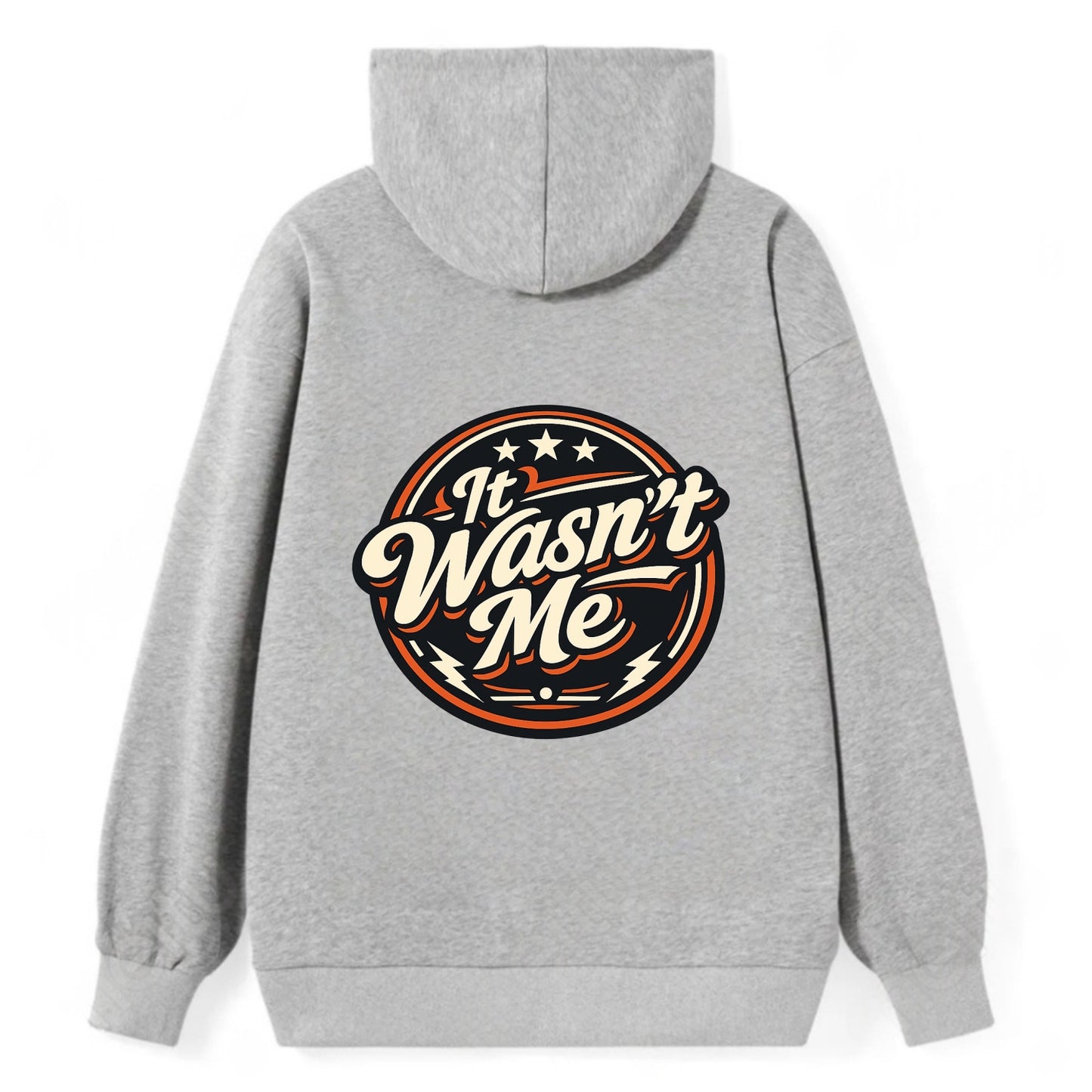 Unapologetic Rebel Emblem - Classic Pullover Hoodie - Grey