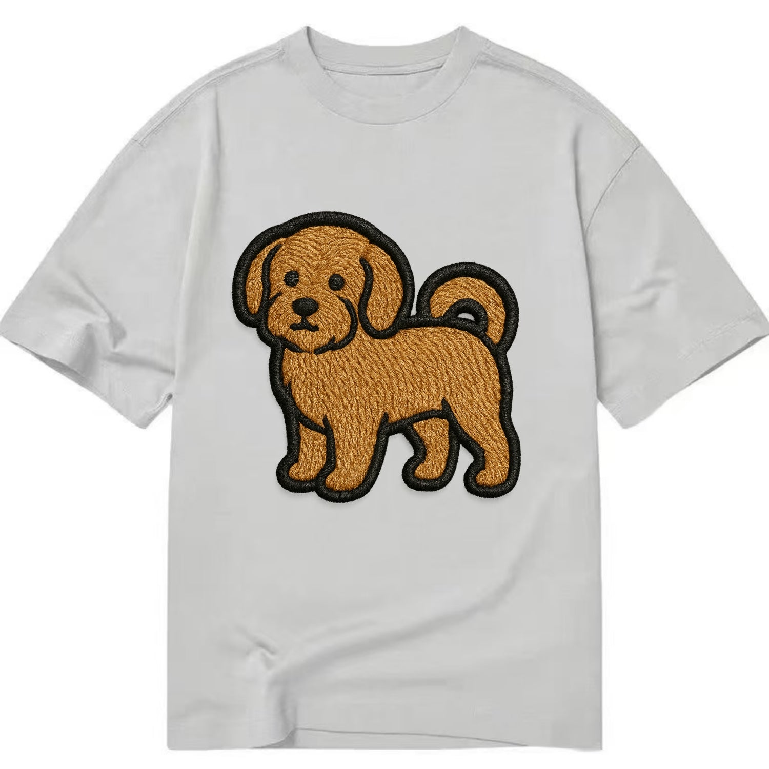 Havanese - Contemporary small dog design - Classic T-shirt - Grey