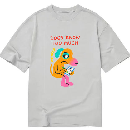 CATS OWN YOU | Cat on throne pointing down - Classic T-shirt - Grey