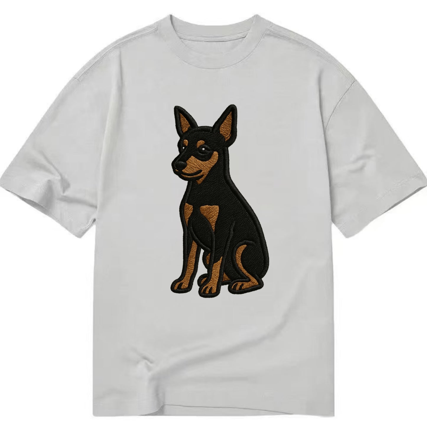Miniature Pinscher - Black and tan sitti Classic T-shirt - Grey
