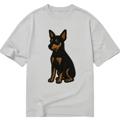 Miniature Pinscher - Black and tan sitti Classic T-shirt - Grey
