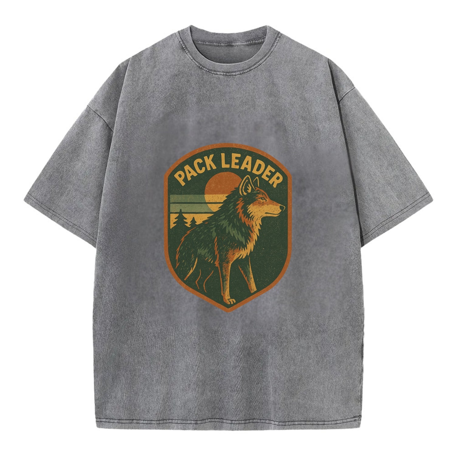 Pack Leader  - Vintage T-shirt - Grey