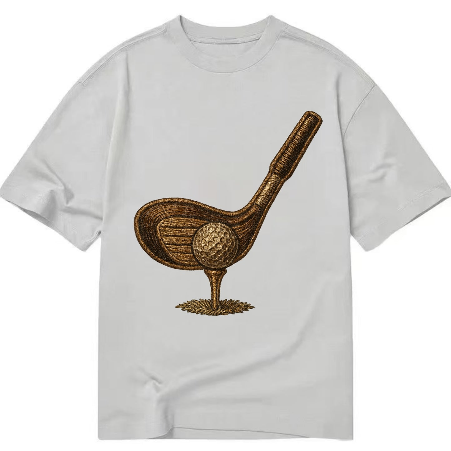 Golf Club and Ball  - Classic T-shirt - Grey