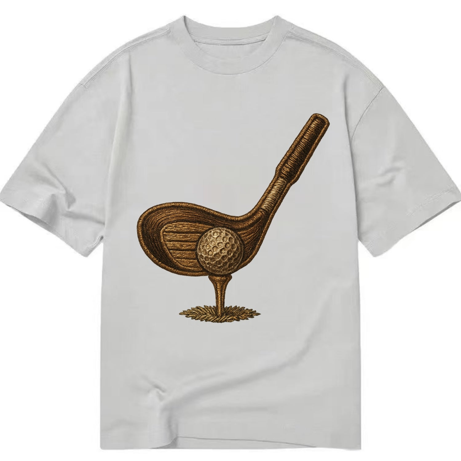 Golf Club and Ball  - Classic T-shirt - Grey