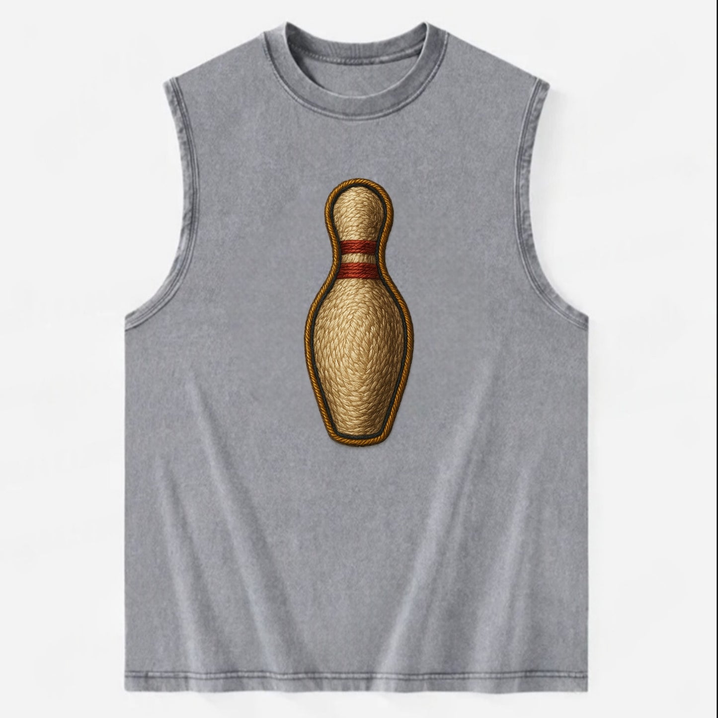 Bowling Pin  - Vintage Washed Tank - Grey