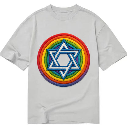 Star of David  - Classic T-shirt - Grey