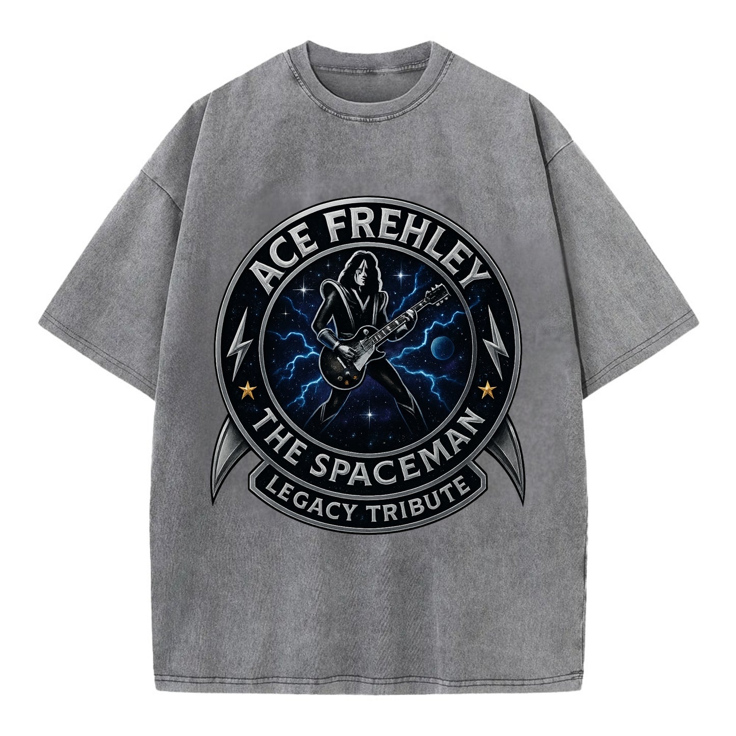 Ace Legacy Seal - Vintage T-shirt - Grey