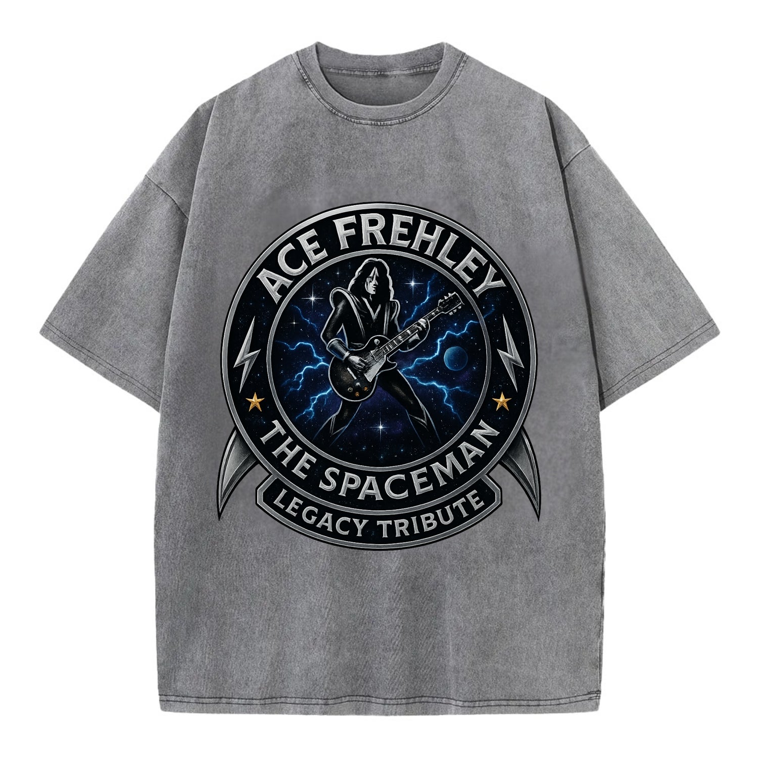 Ace Legacy Seal - Vintage T-shirt - Grey