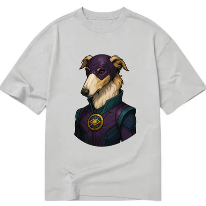 Borzoi Mystic Hero  - Classic T-shirt - Grey