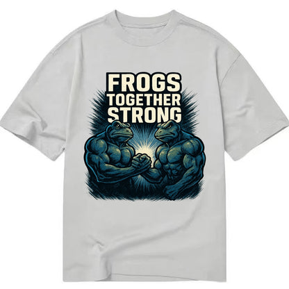 Frogs Together Strong 4 - Classic T-shirt - Grey