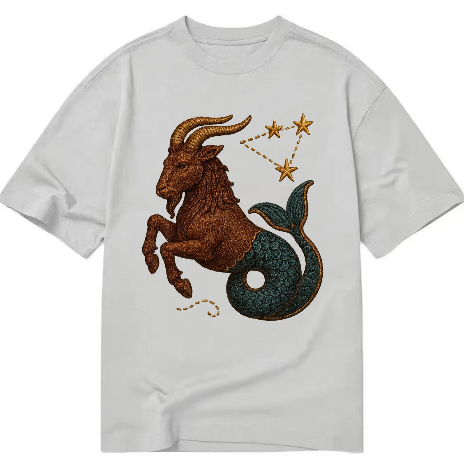 Capricorn Goat  - Classic T-shirt - Grey