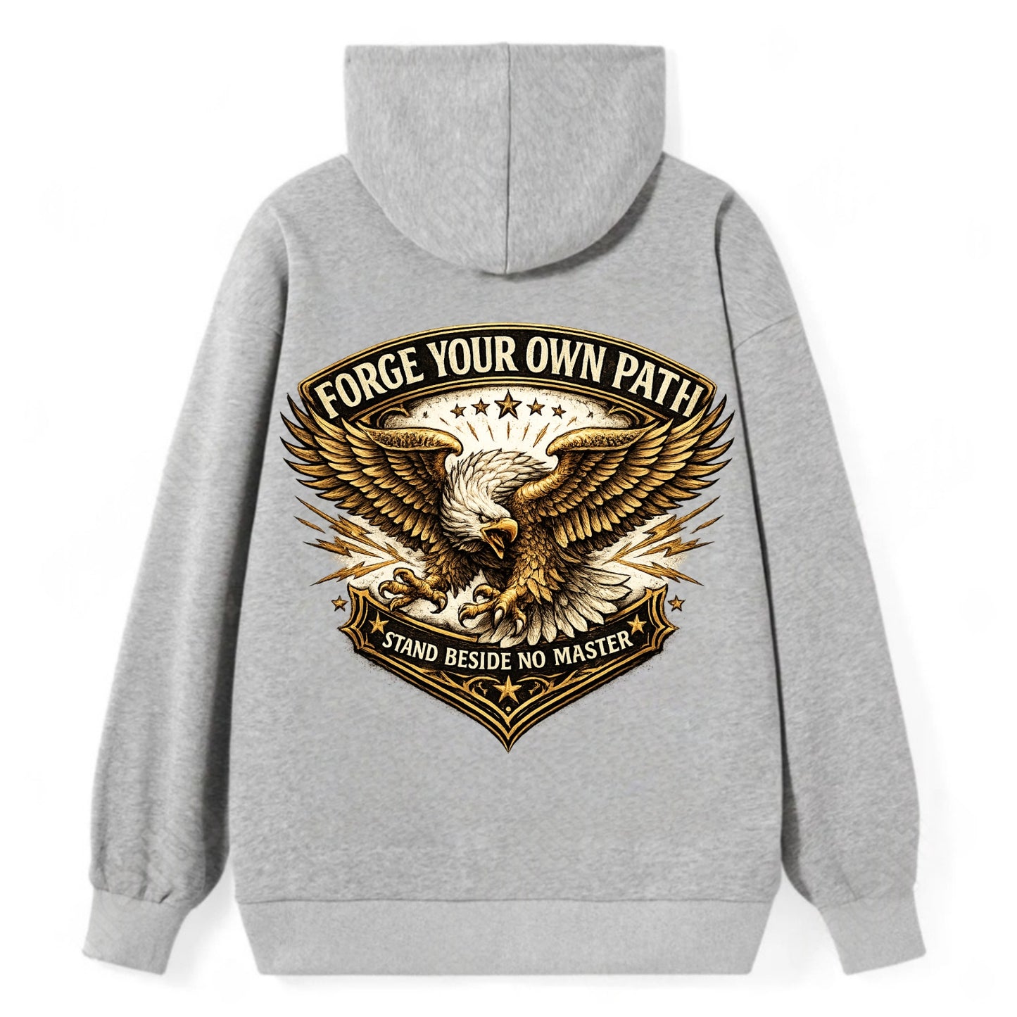 Forge Your Own Path - Classic Pullover Hoodie - Grey