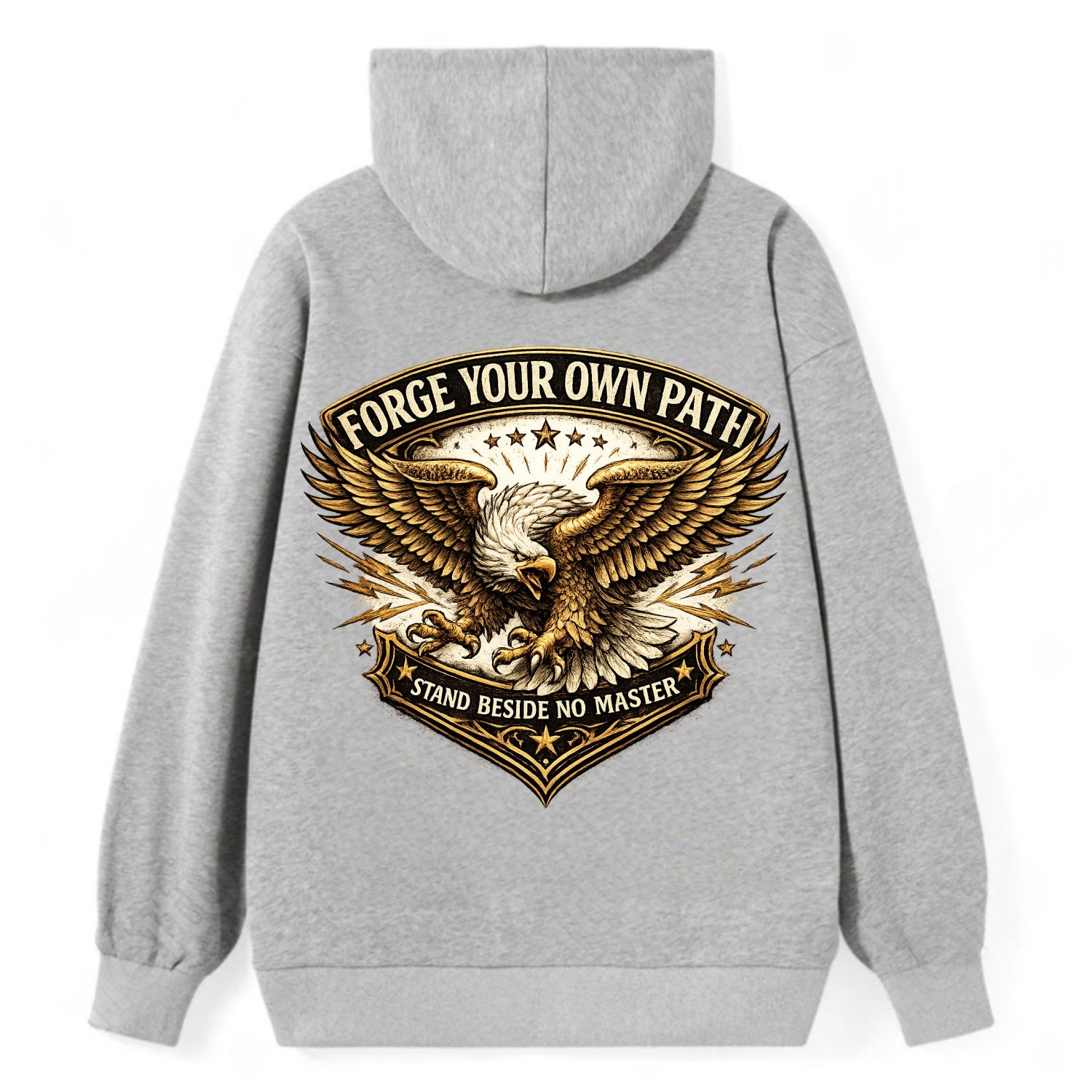 Forge Your Own Path - Classic Pullover Hoodie - Grey