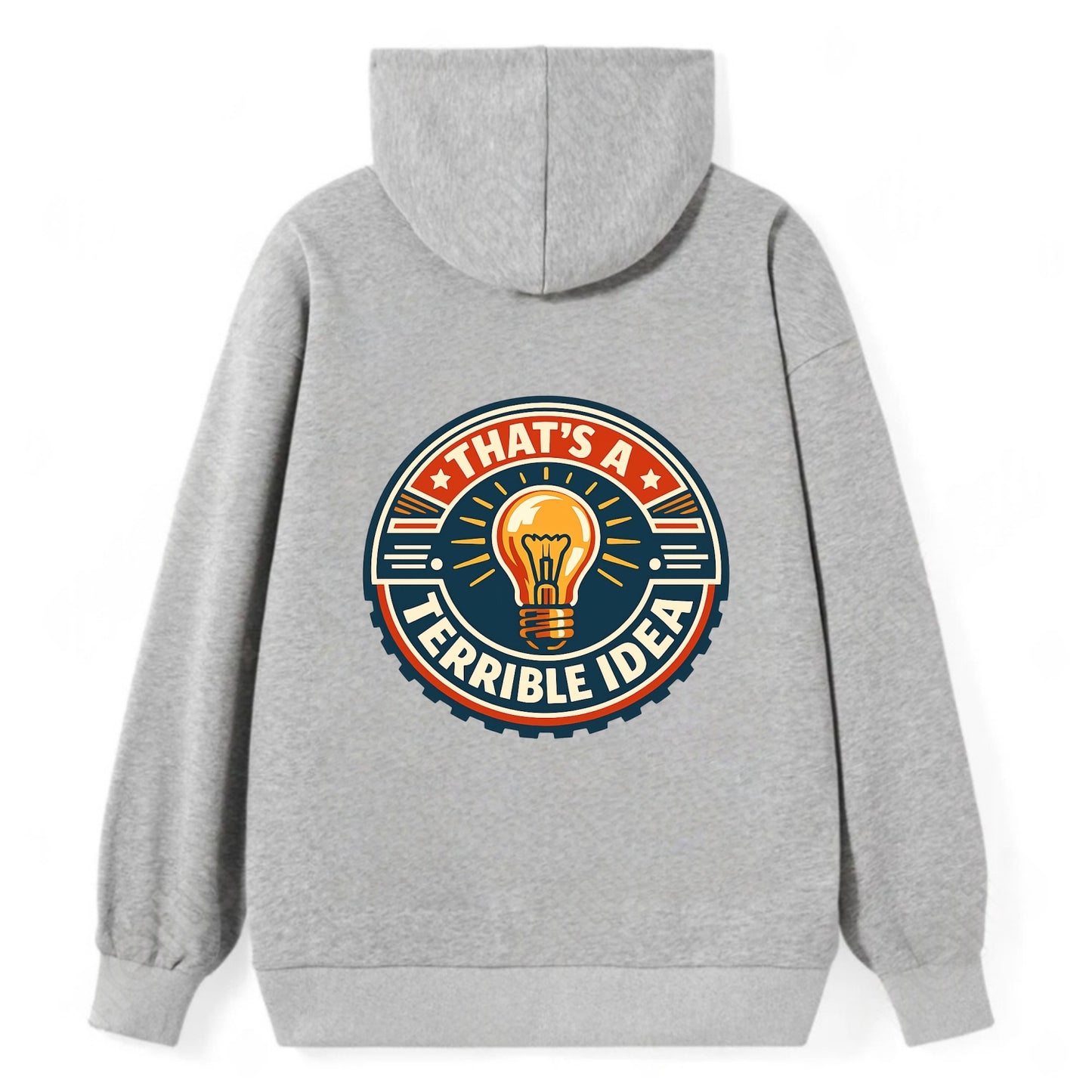 Bold Idea Rebellion - Classic Pullover Hoodie - Grey
