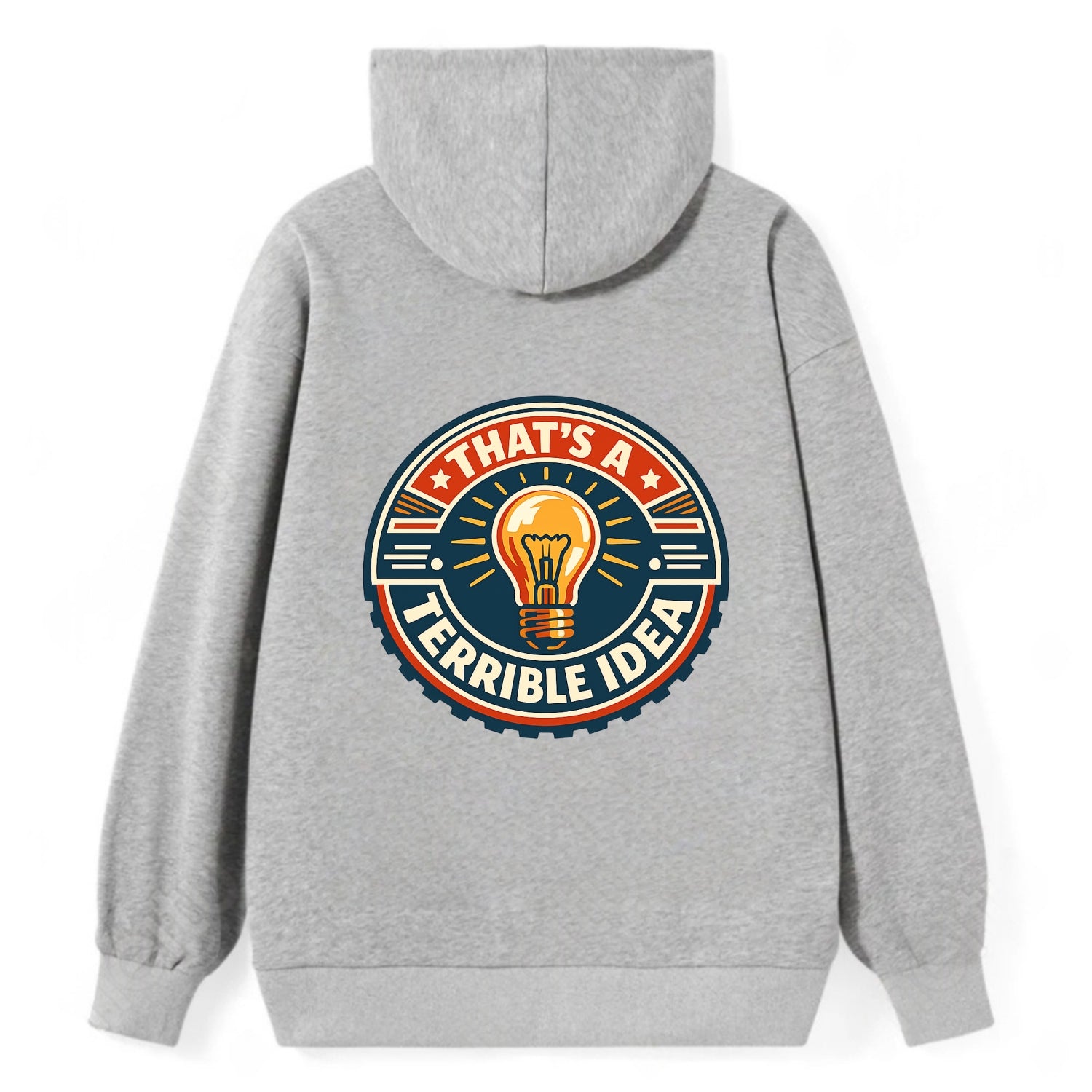 Bold Idea Rebellion - Classic Pullover Hoodie - Grey