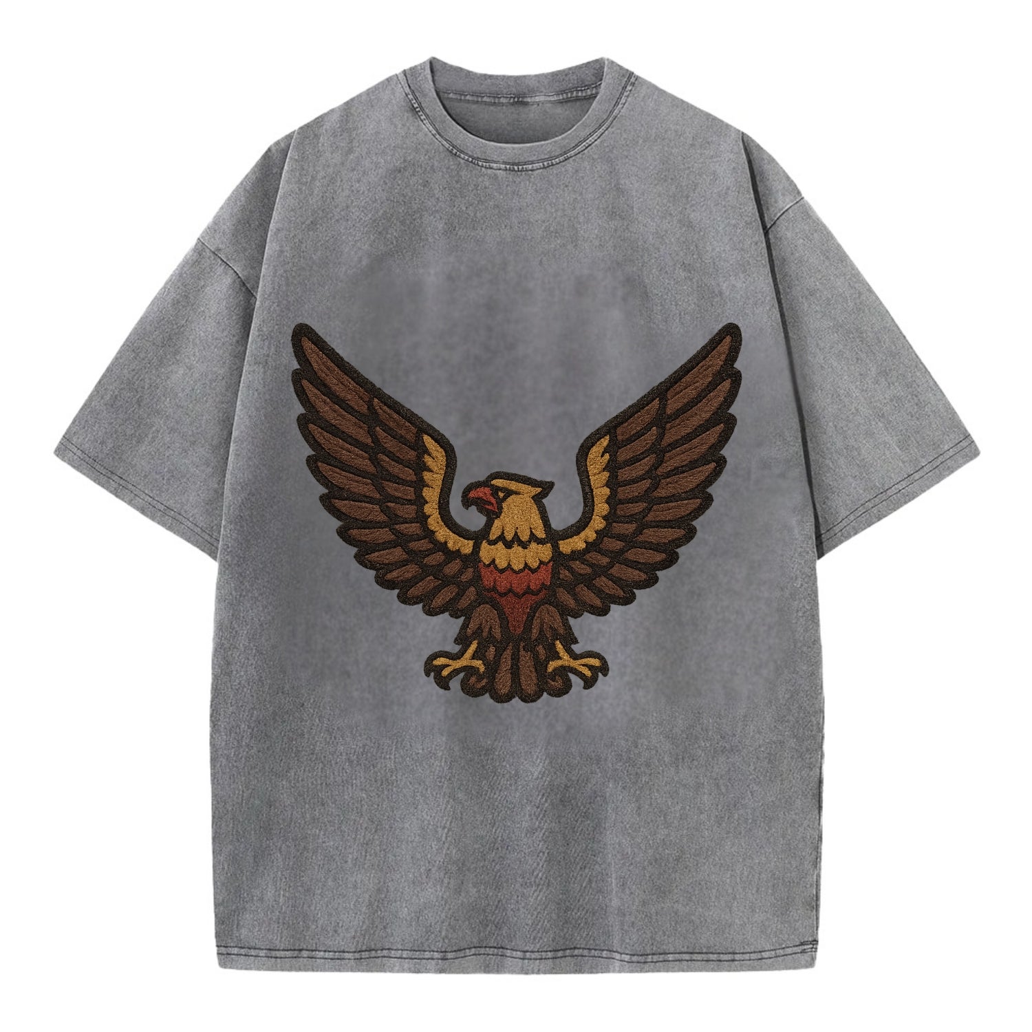 Eagle Wings  - Vintage T-shirt - Grey