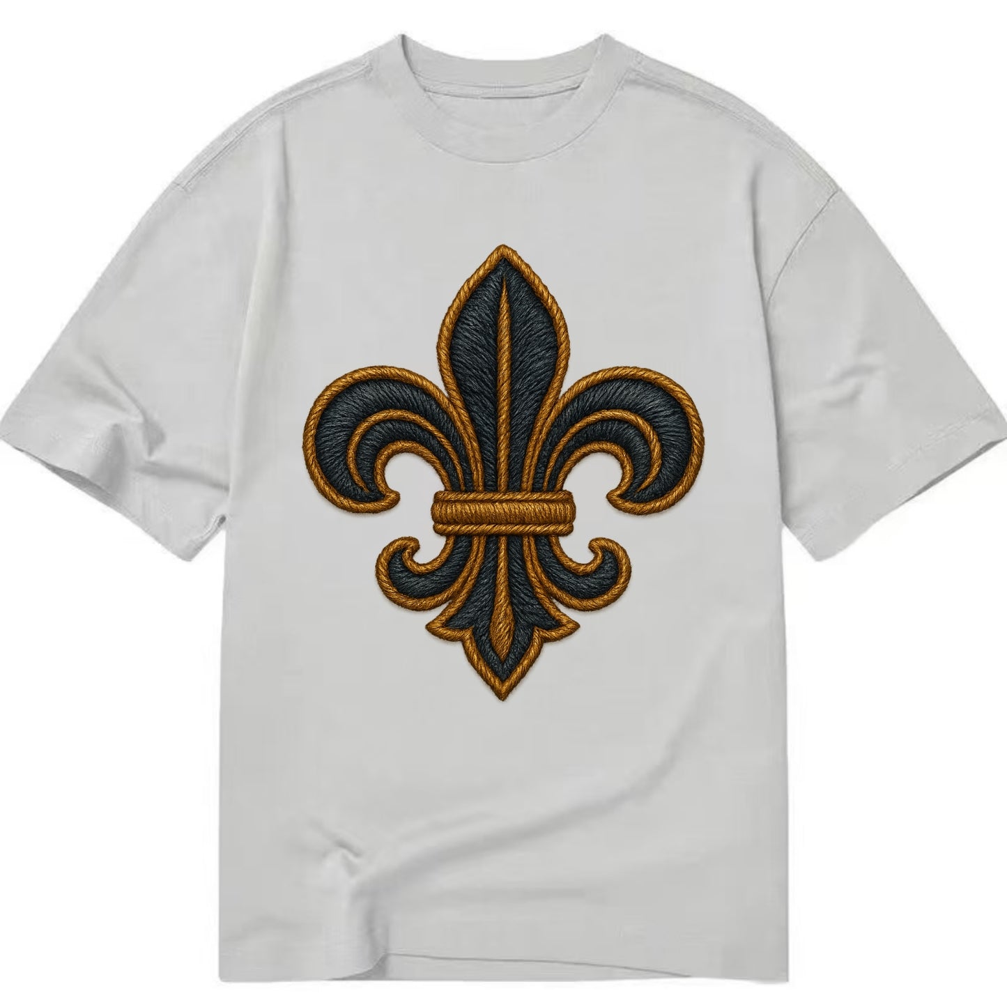 Fleur de Lis  - Classic T-shirt - Grey