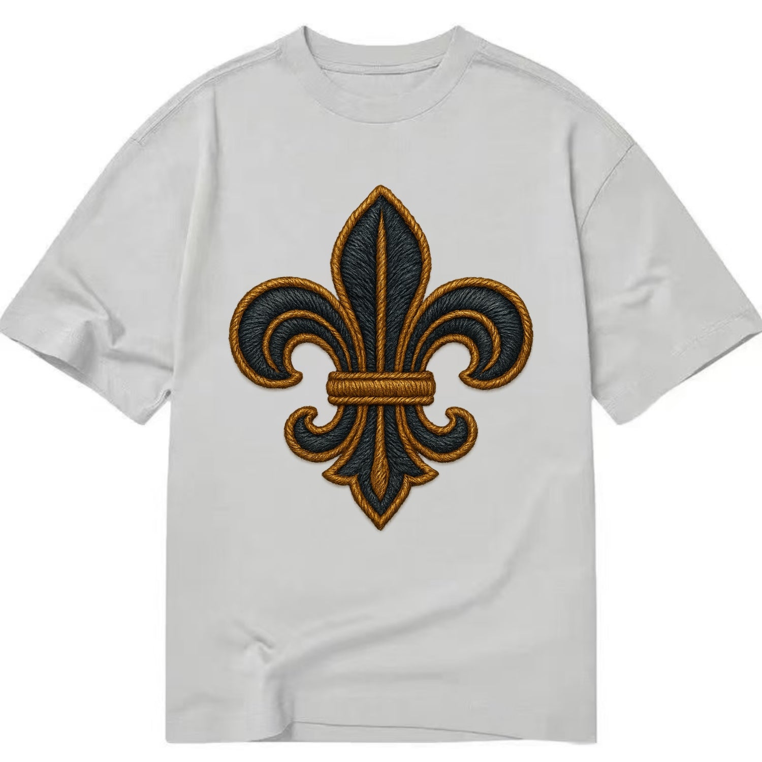 Fleur de Lis  - Classic T-shirt - Grey