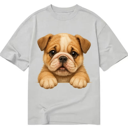 Bulldog  - Classic T-shirt - Grey