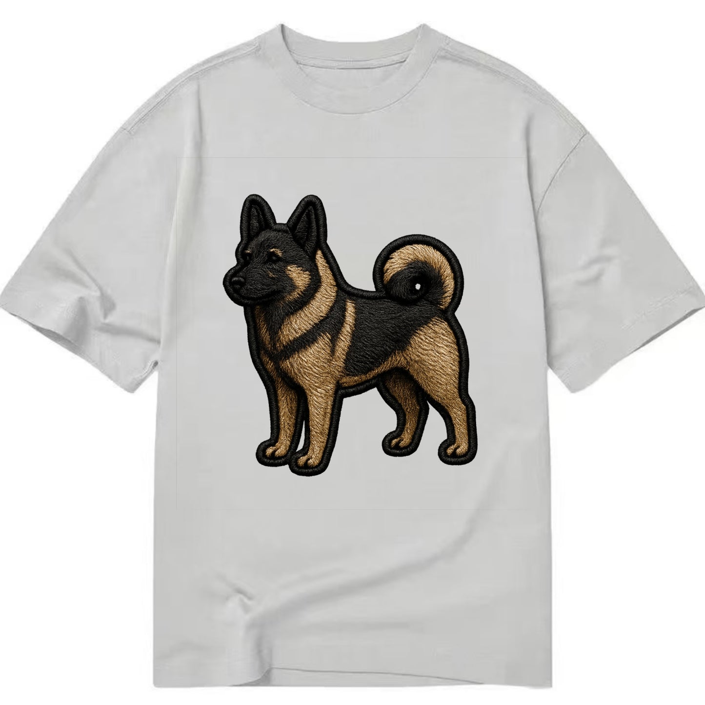 Norwegian Elkhound - Trendy Nordic desig - Classic T-shirt - Grey