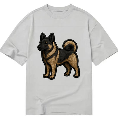 Norwegian Elkhound - Trendy Nordic desig - Classic T-shirt - Grey