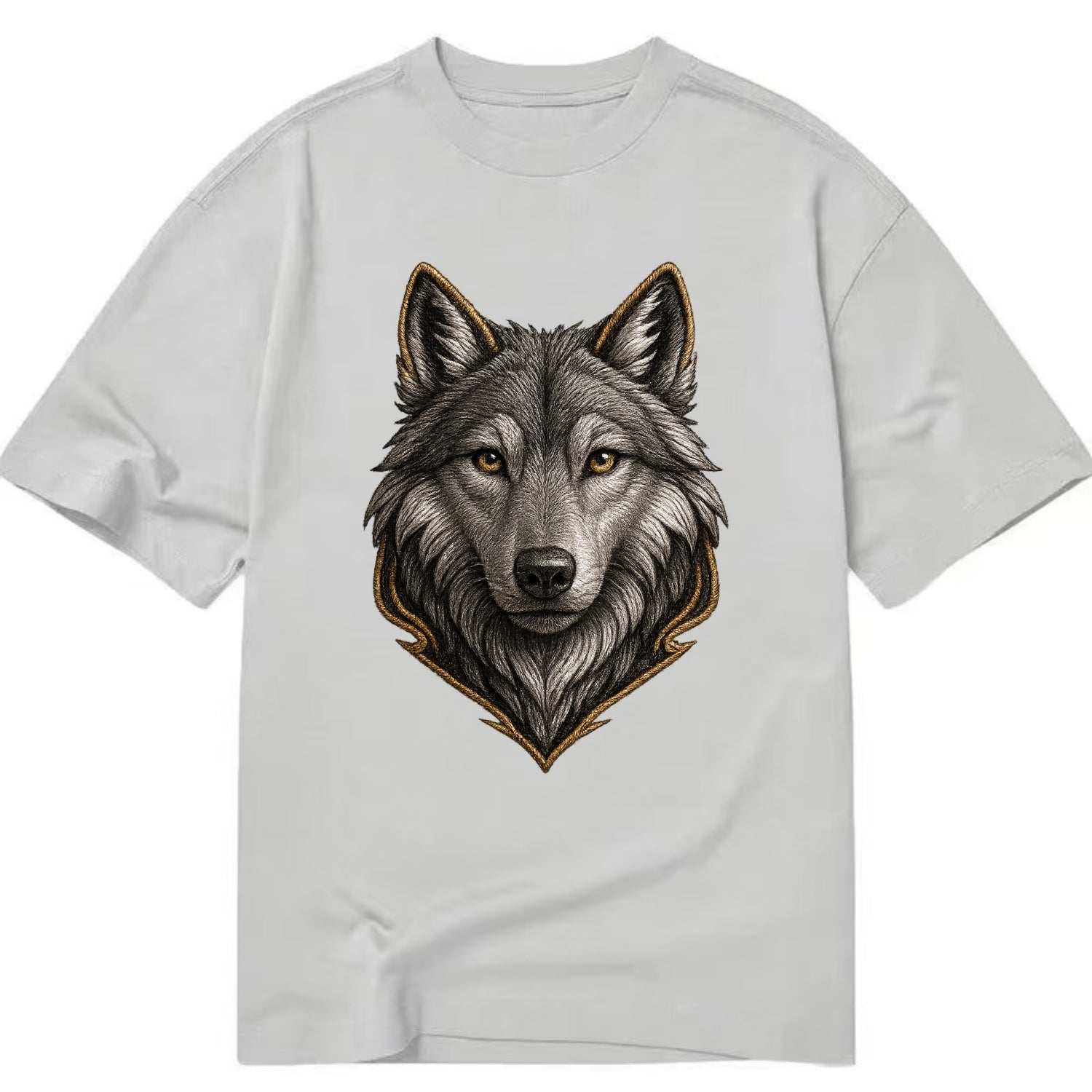 Wolf Totem  - Classic T-shirt - Grey