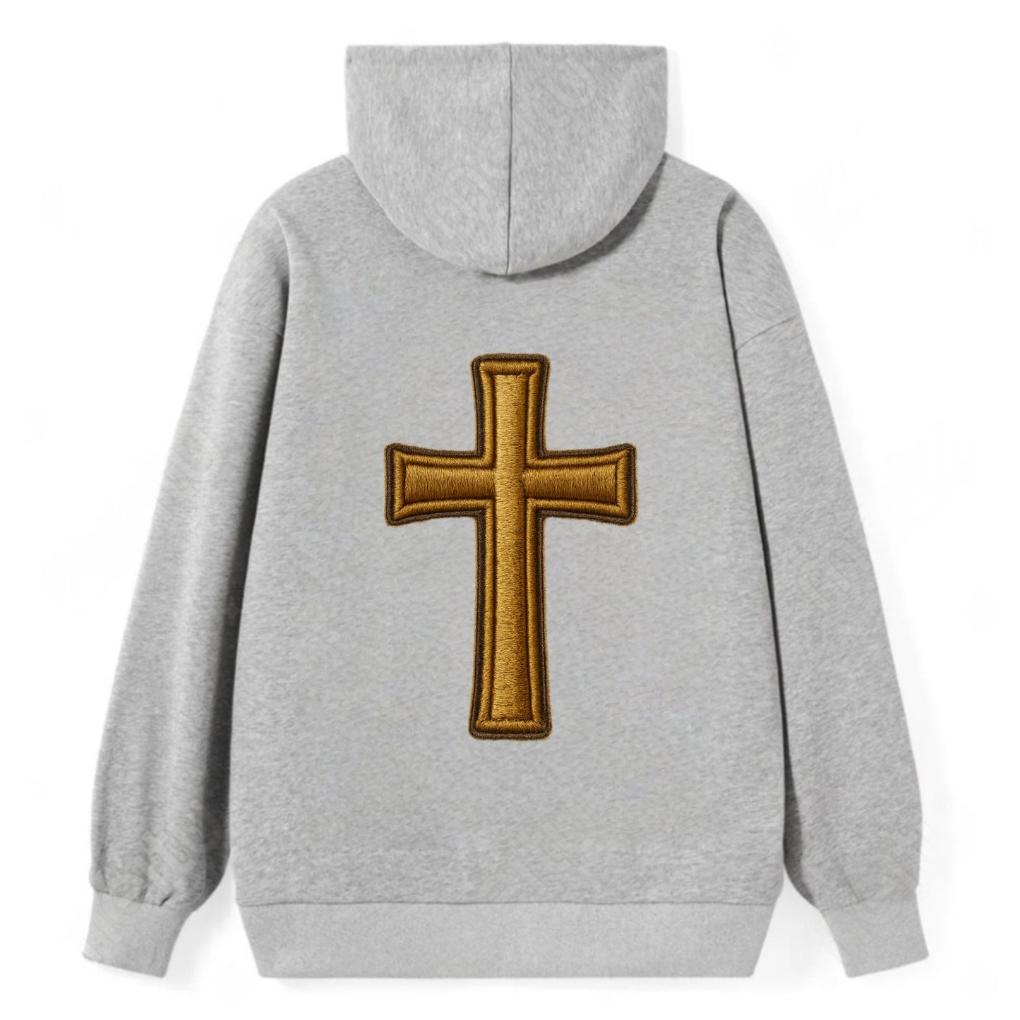 Latin Cross - Classic Pullover Hoodie - Grey