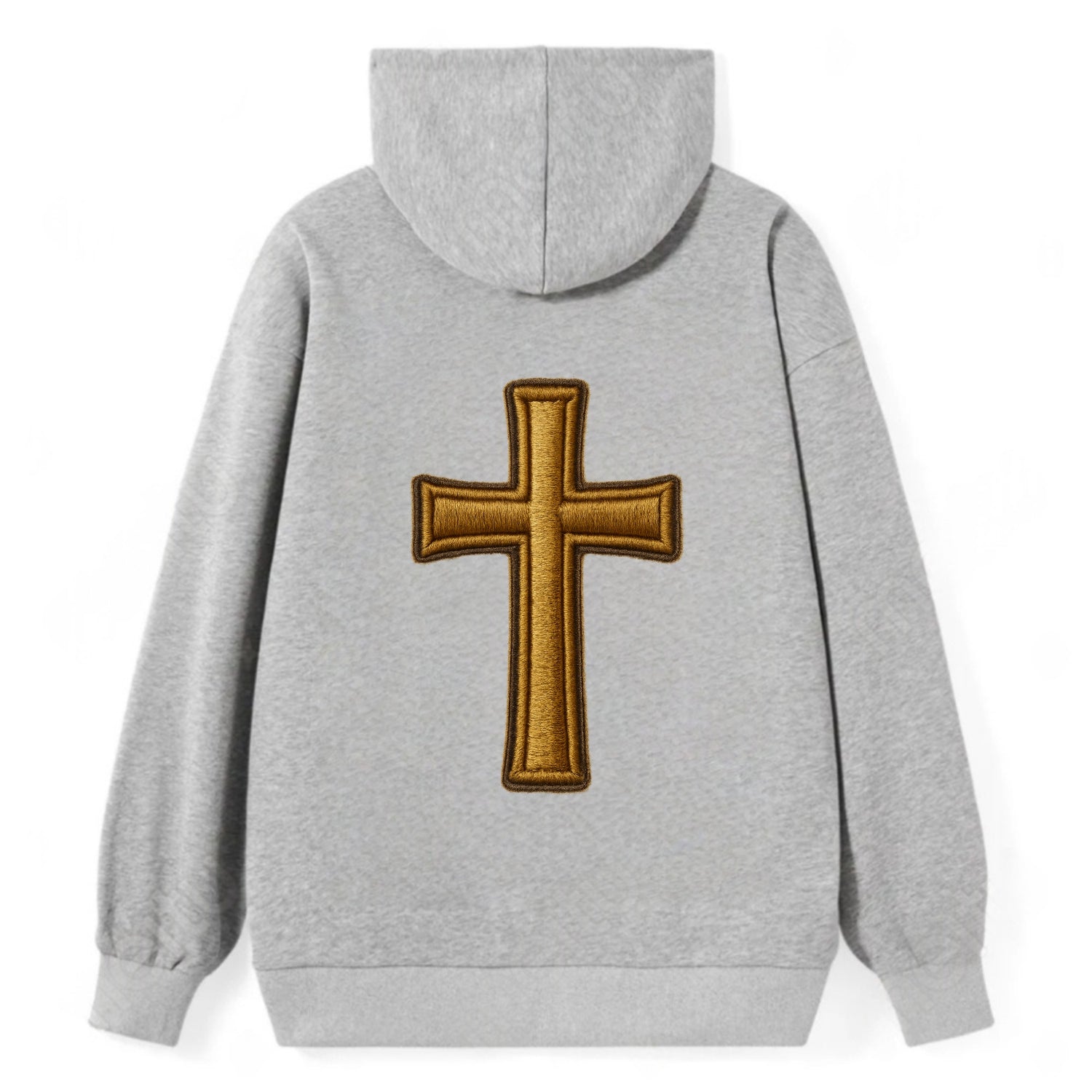 Latin Cross - Classic Pullover Hoodie - Grey