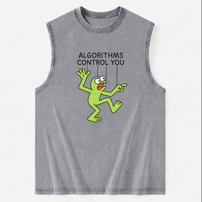 Whiskey Barrel  - Vintage Washed Tank - Grey