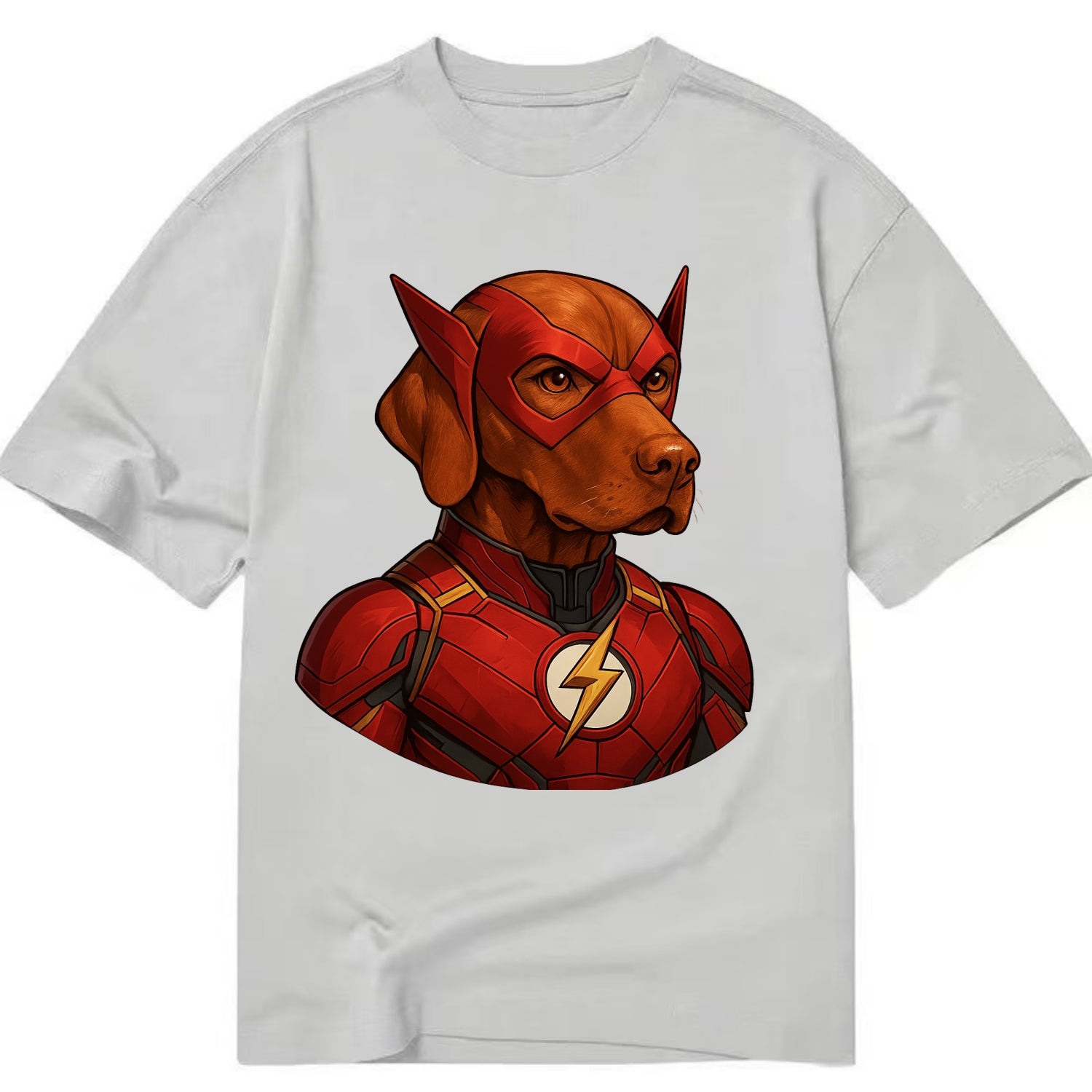 Vizsla Speed Hero  - Classic T-shirt - Grey