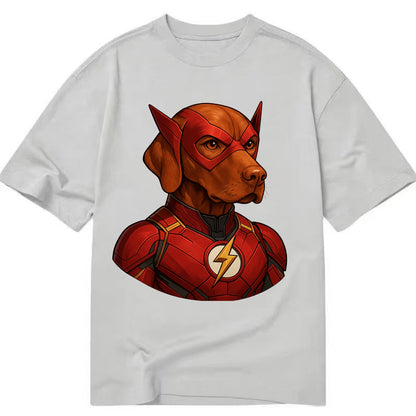 Vizsla Speed Hero  - Classic T-shirt - Grey