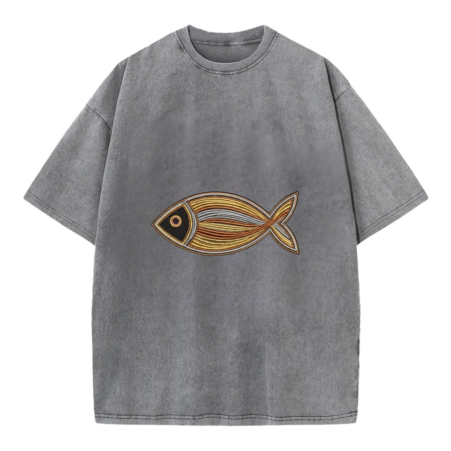 Ichthys - Vintage T-shirt - Grey