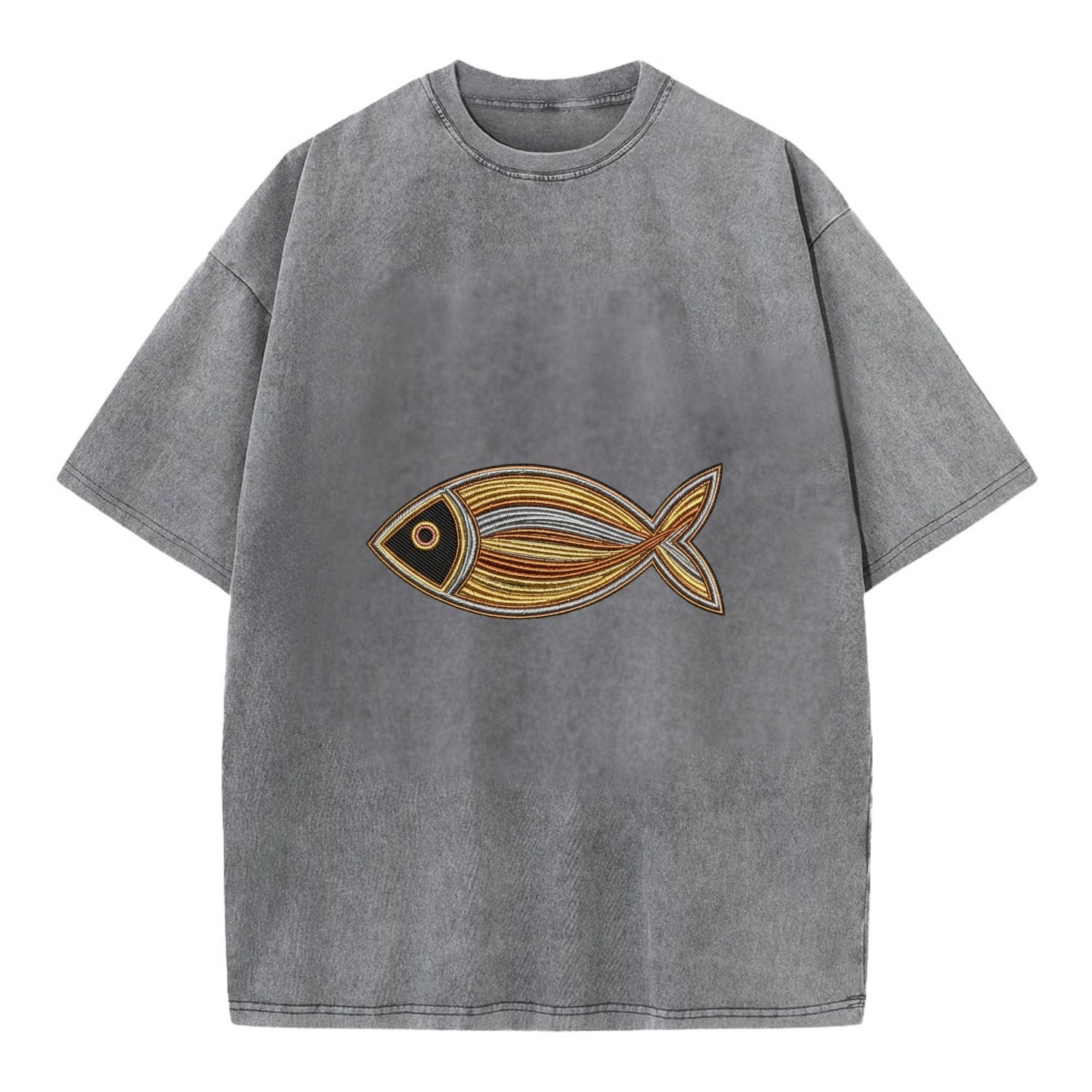 Ichthys - Vintage T-shirt - Grey