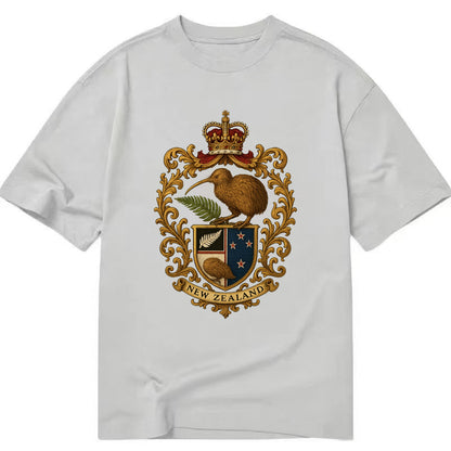 New Zealand Kiwi Emblem  - Classic T-shirt - Grey