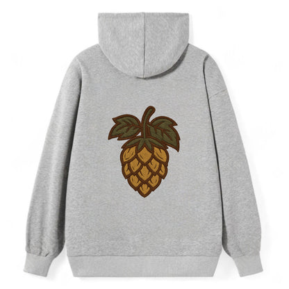 Hop Cone  - Classic Pullover Hoodie - Grey