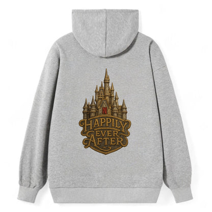 Happily Ever After  - Classic Pullover Hoodie - Grey